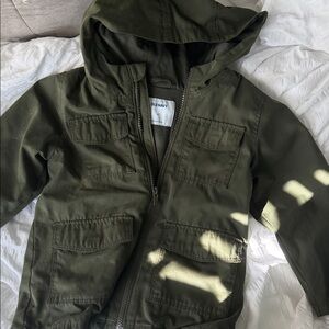 Old Navy Dark Green Kids Raincoat